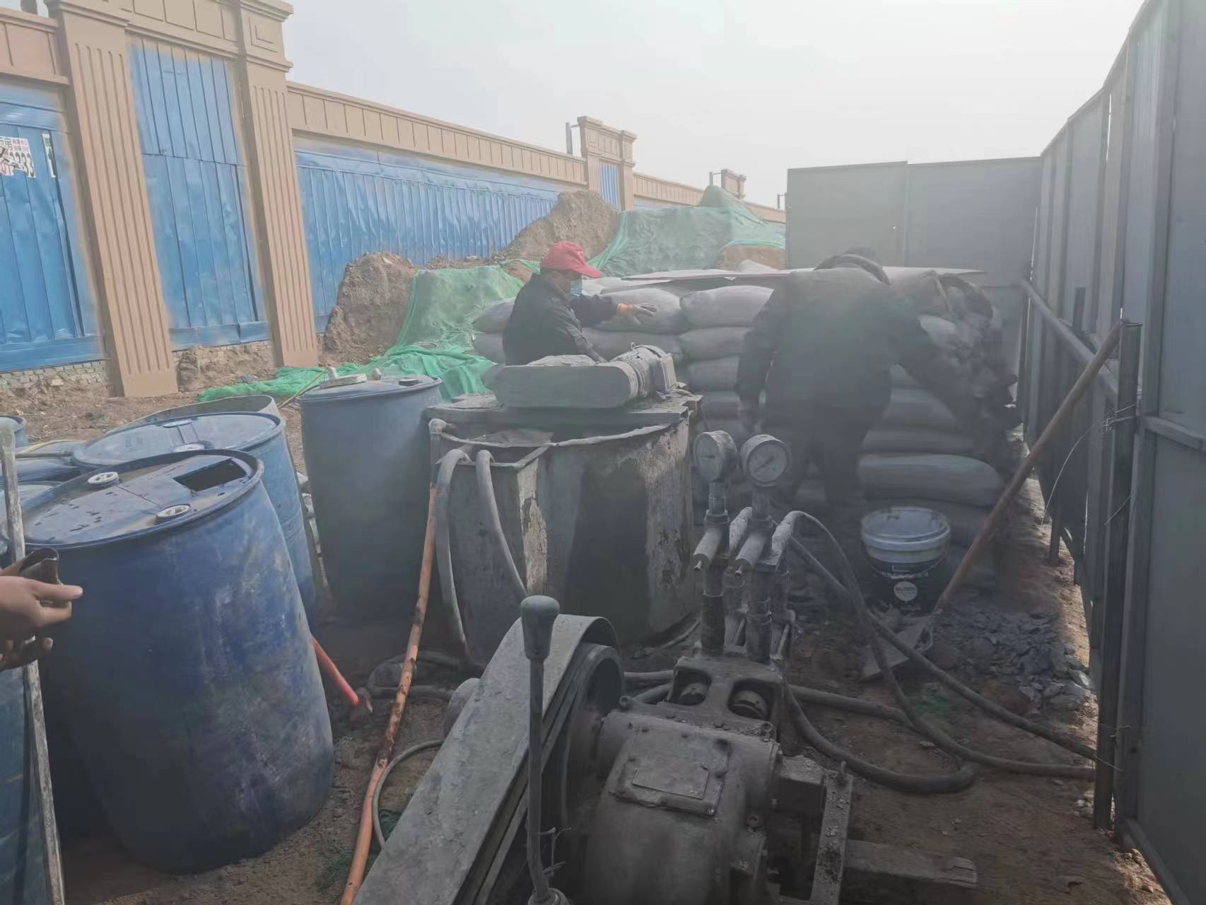 铜鼓房屋下沉注浆